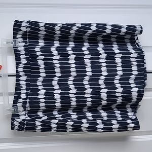 Navy & White Skort